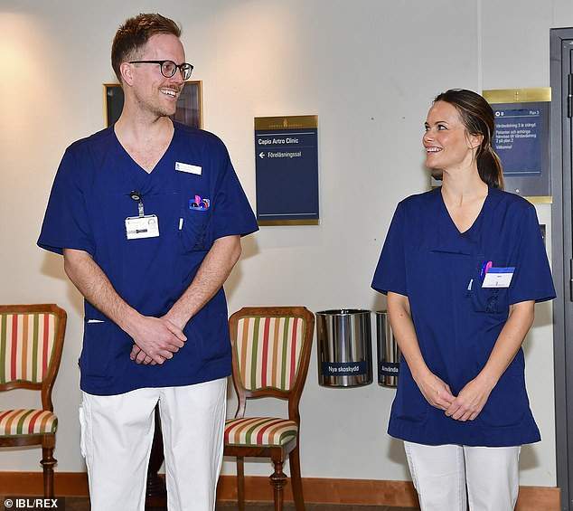 Princess Sofia of Sweden starts work as a healthcare assistant to help fight Coronavirus (photos)