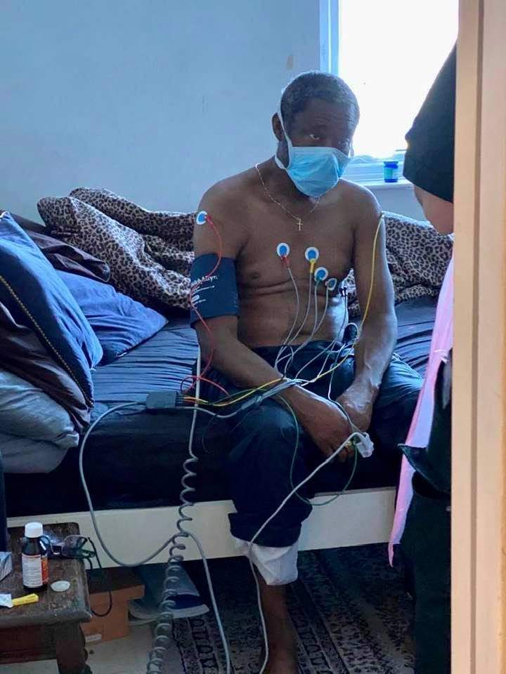 Nigerian man diagnosed with Coronavirus in the UK, shares his near-death experience as he recuperates