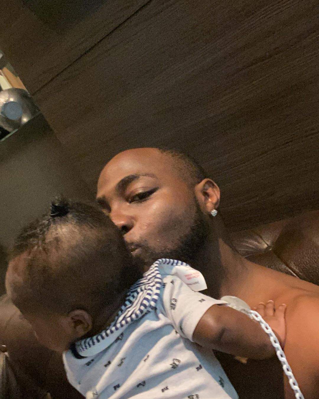 Davido's son speaks first words; says "dada" in new video (WATCH)