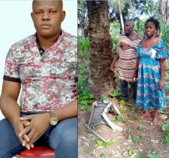 Son allegedly brutalizes father and mother over land dispute in Delta State