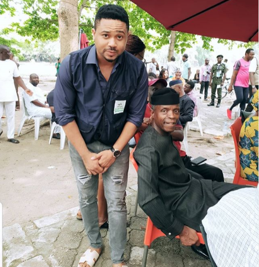 'I have no more money to feed' - Actor, Mike Godson writes to VP Osinbajo