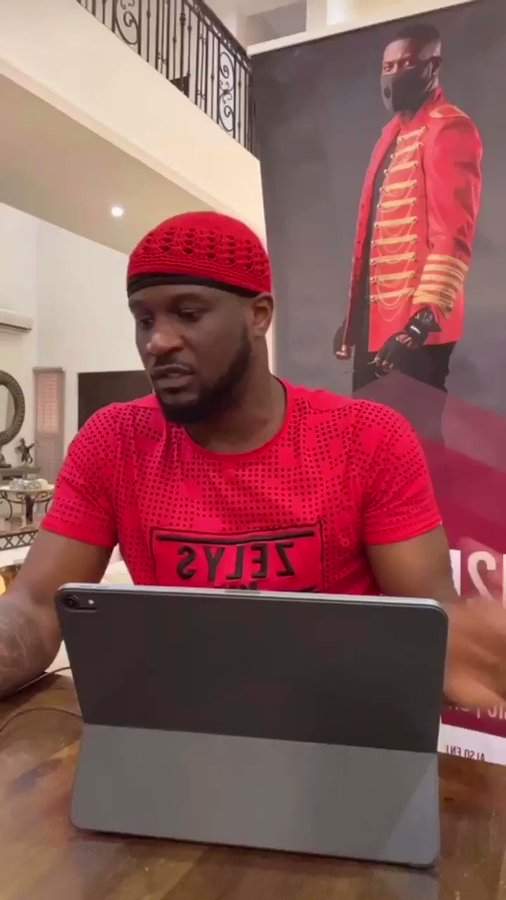 Peter Okoye completes house rent of follower who asked for his help