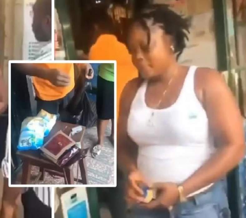 Woman stripped naked for allegedly stealing milk from a store speaks up to clear the air (video )