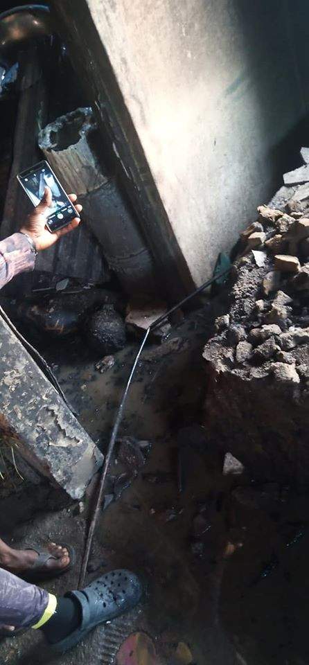 Woman and her two children burnt to death in Rivers (Photos)