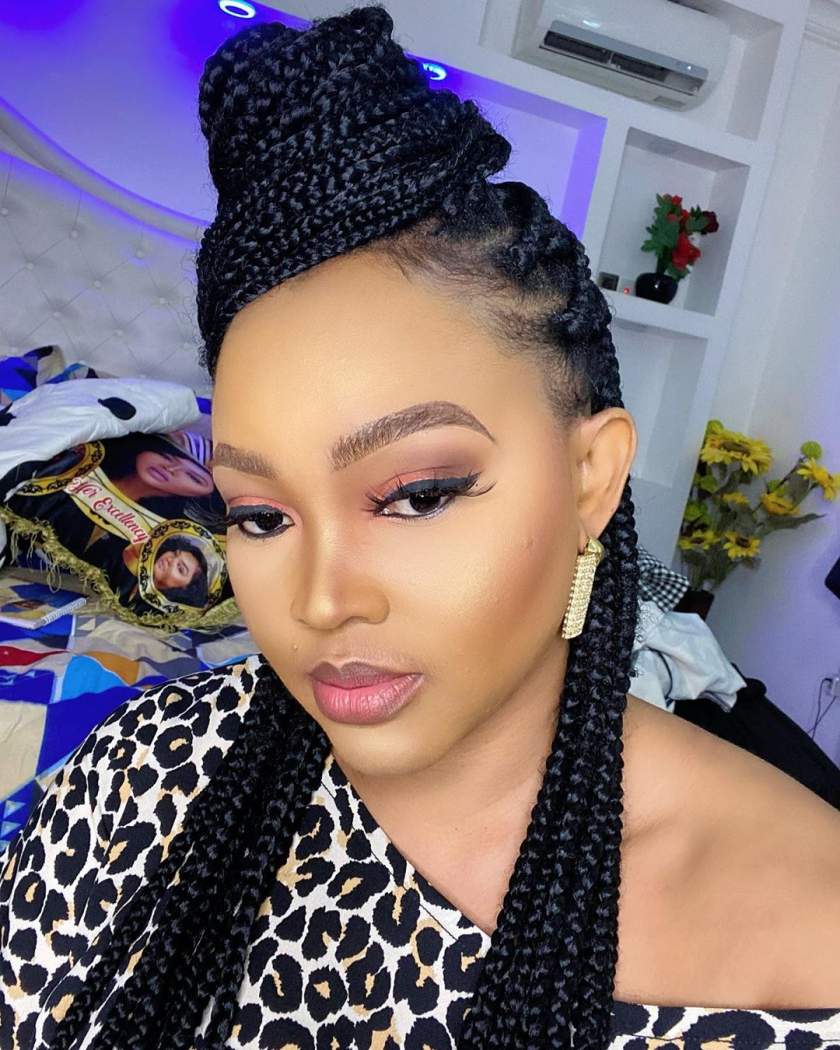Actress, Mercy Aigbe reveals she had a crush on singer, 2Baba for a long time
