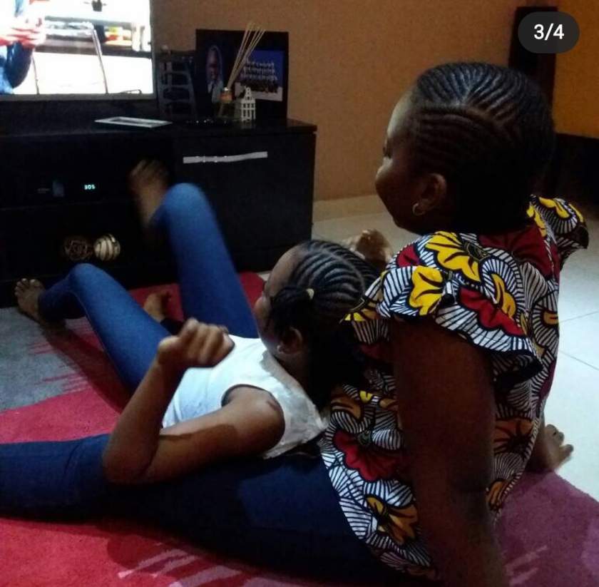 Nigerian mother gushes about the incredible and adorable bond between her daughters (Photos)