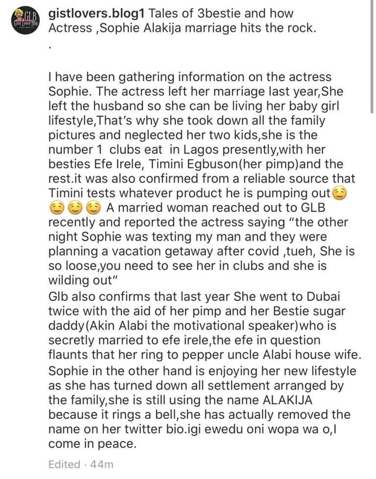 Wizkid's ex-girlfriend, Sophie Alakija's marriage has reportedly crashed