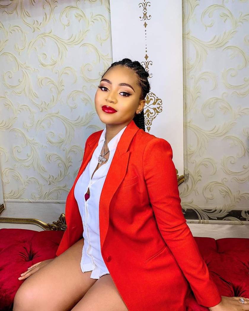 "Your missing ribs. You'll never get over him" - Fans tell Regina Daniels as she celebrates her ex, Soma