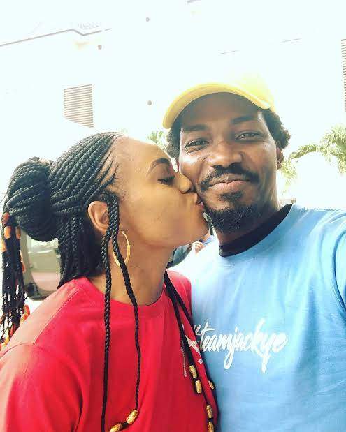 'Please don't leave me babe, you're my world and everything' - BBNaija Jackye's boyfriend begs her