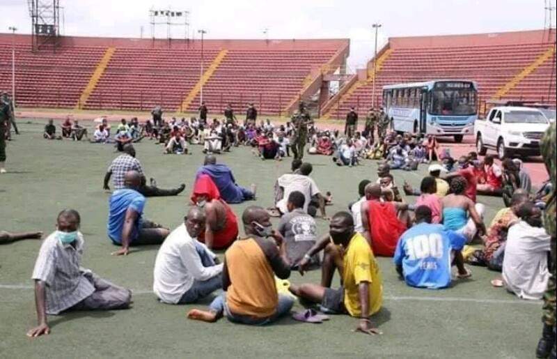 Lockdown: Gov. Wike monitors compliance in Rivers State, scores arrested for flouting order, orders auctioning of seized vehicles