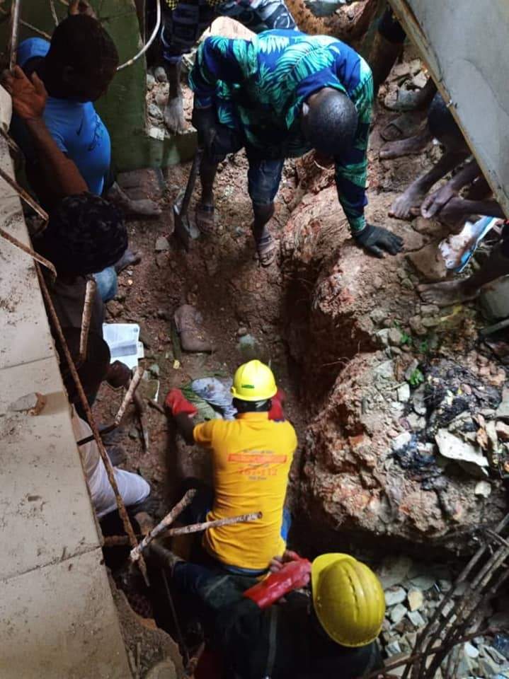 Two children killed as storey building collapses in Lagos state