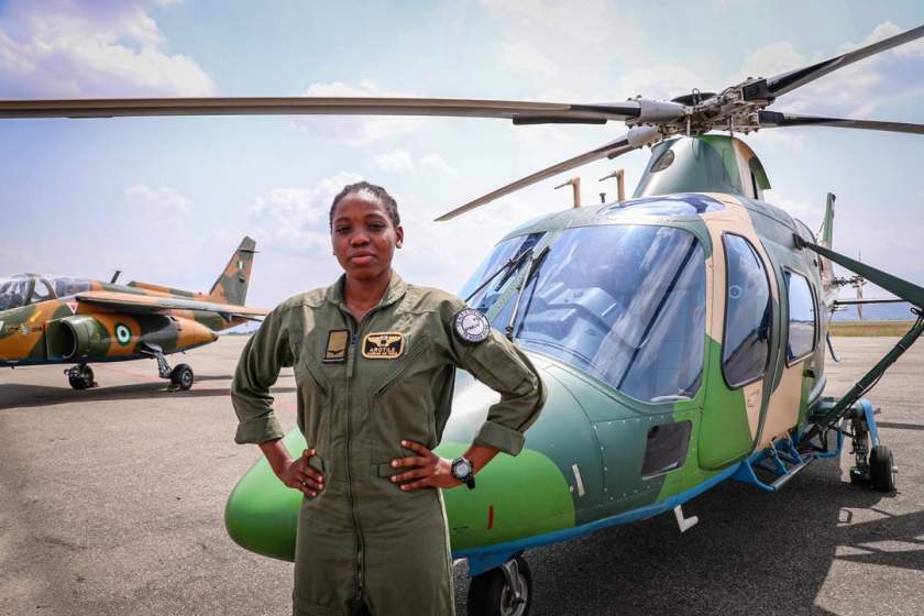 Classmate who knocked down Nigeria's first female combat helicopter pilot Tolulope Arotile has no driver's license