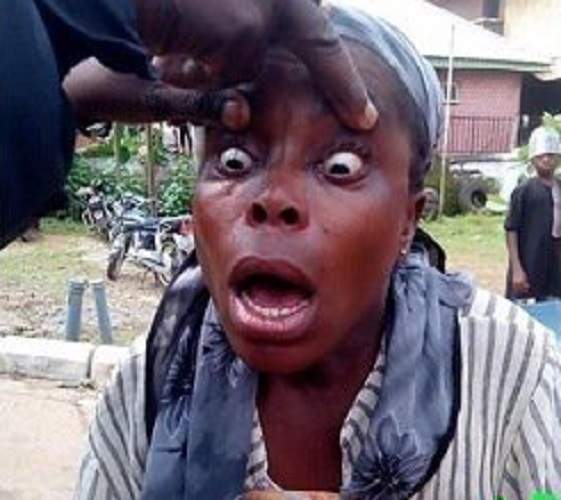 Fake blind beggar exposed and arrested in Ebonyi (Photos)