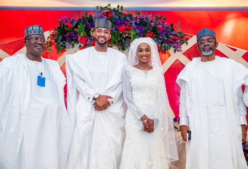See photos from the wedding of President Buhari's daughter, Hanan and Turad Sha'aban