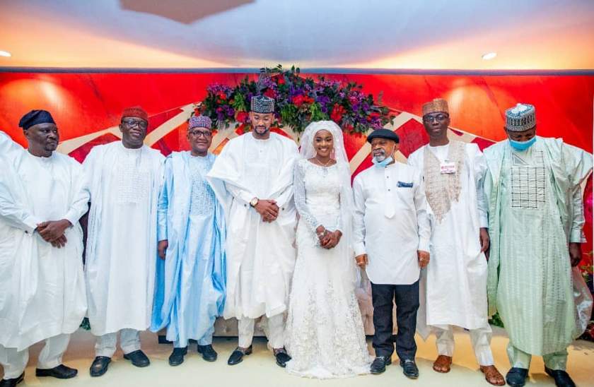 See photos from the wedding of President Buhari's daughter, Hanan and Turad Sha'aban