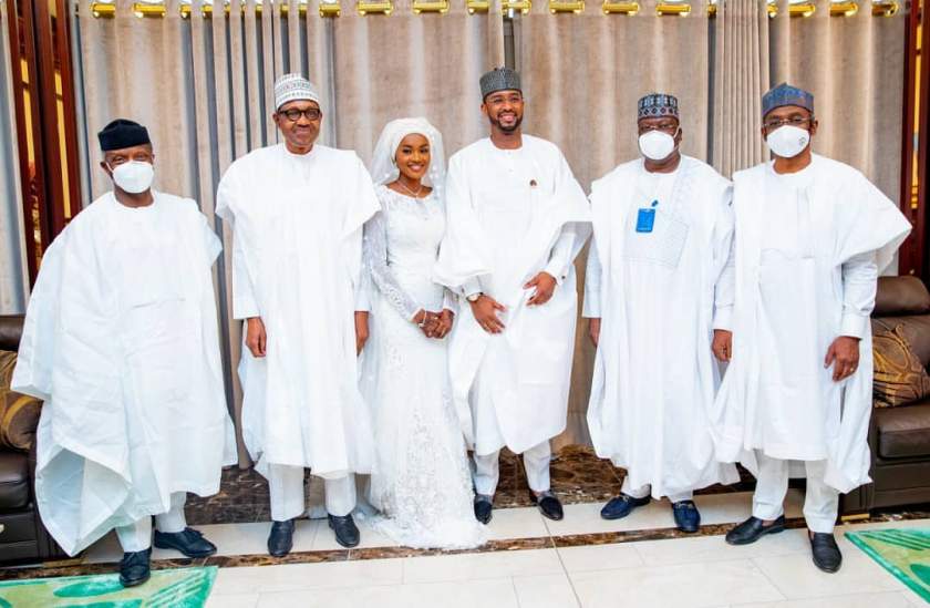 See photos from the wedding of President Buhari's daughter, Hanan and Turad Sha'aban