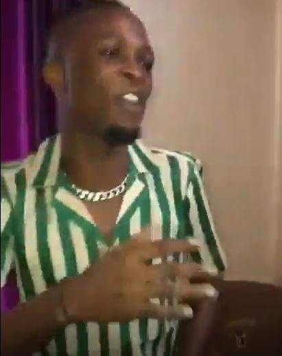 Laycon performs for his fans during "meet and greet" (Watch)