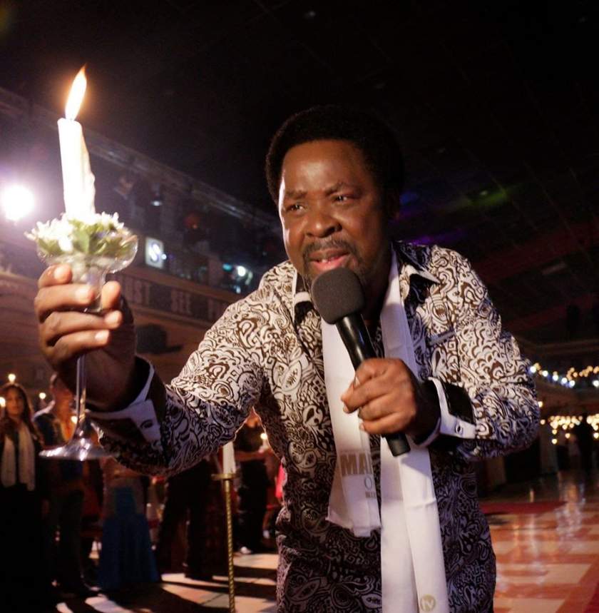 Prophet TB Joshua begs government to release coronavirus patients to him for prayers