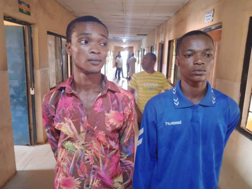 Two arrested for kidnapping and gang-raping a 14-year-old girl in Ogun
