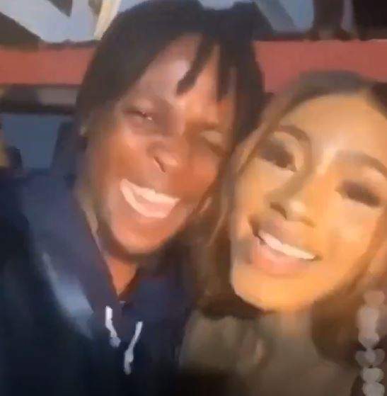 Mercy Eke's reaction after meeting Laycon for the first time. (VIDEO)