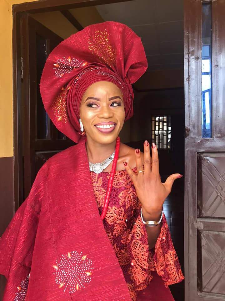 'Finally God showed me mercy' - Nigerian single mother celebrates as she gets married