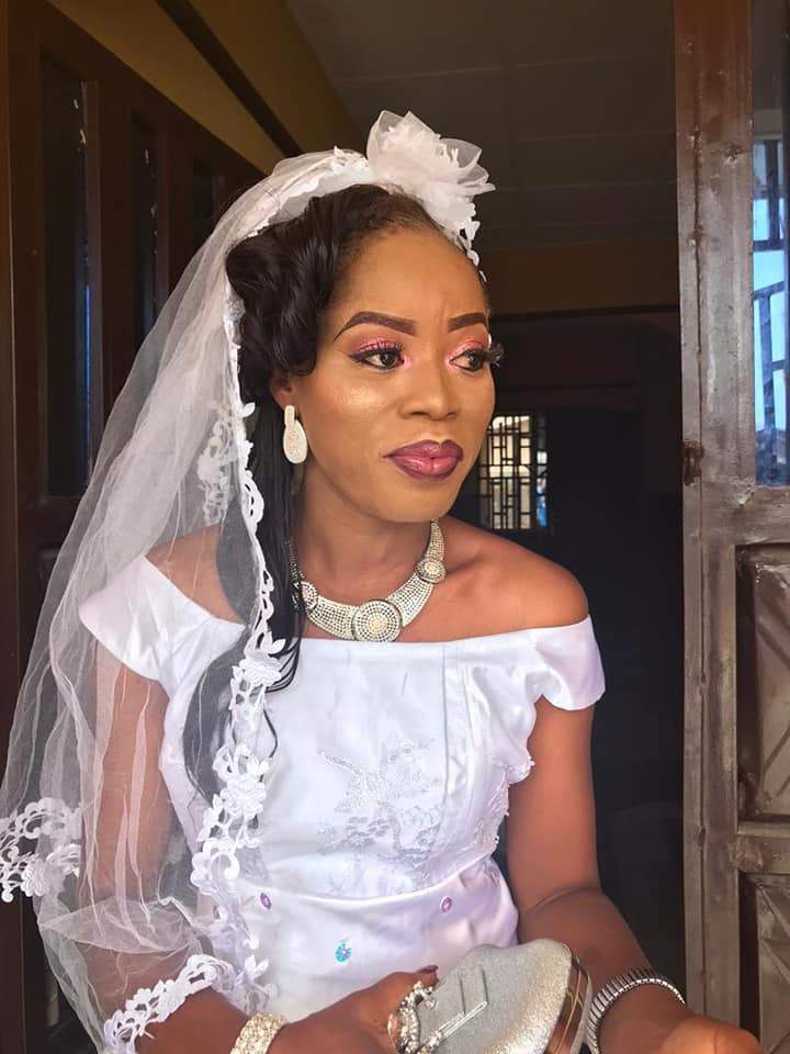 'Finally God showed me mercy' - Nigerian single mother celebrates as she gets married