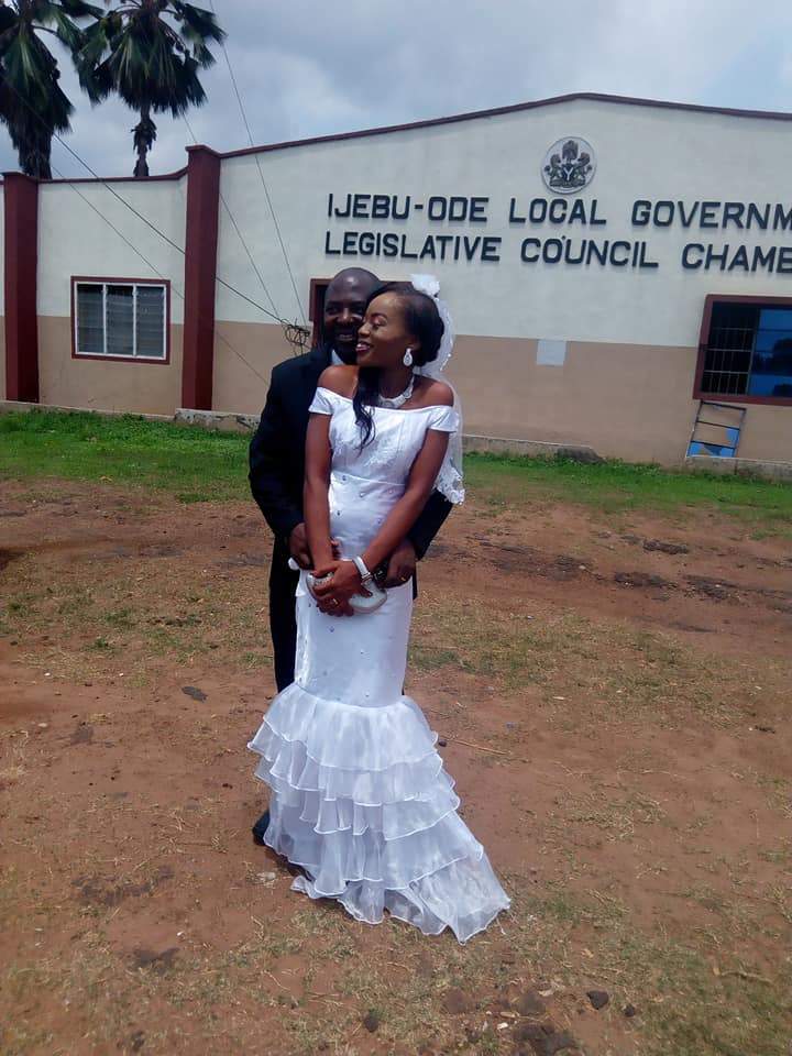 'Finally God showed me mercy' - Nigerian single mother celebrates as she gets married