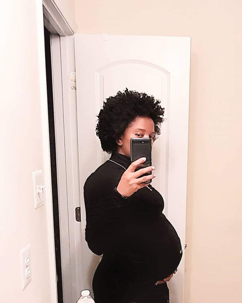 New Mother, Adesua Etomi-Wellington shares more photos she took during the course of her pregnancy.