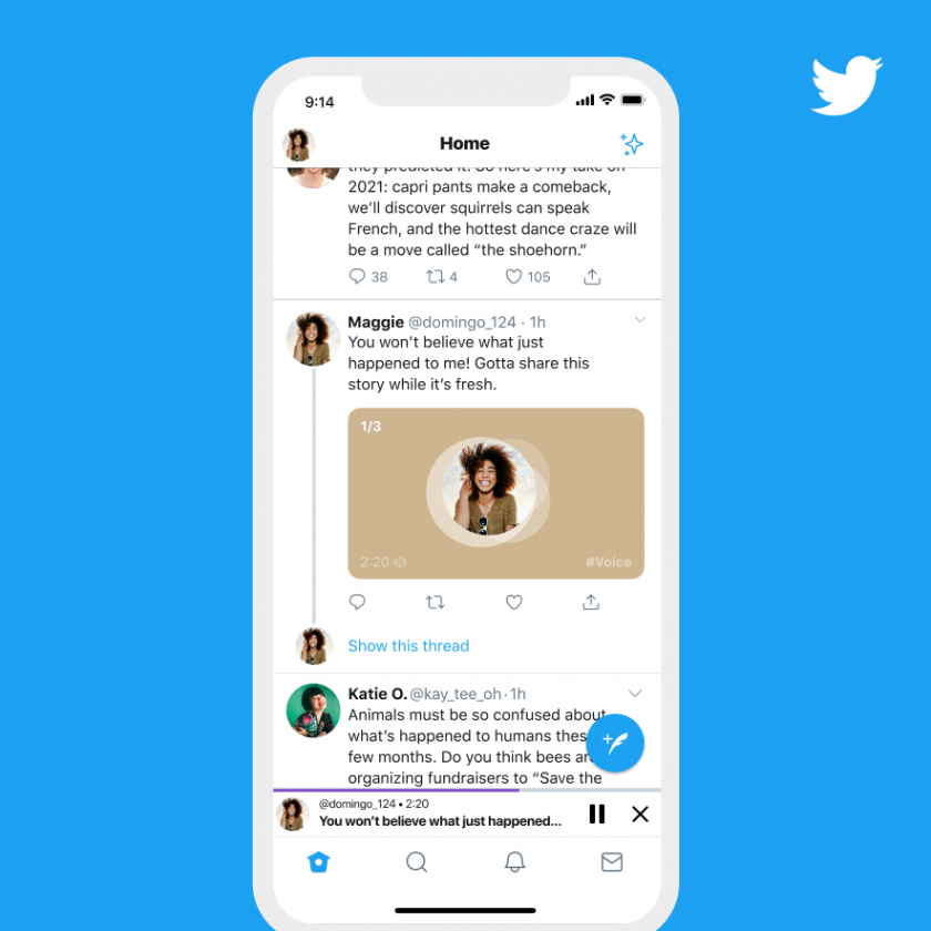 Twitter Introduces Audio Tweets for iOS