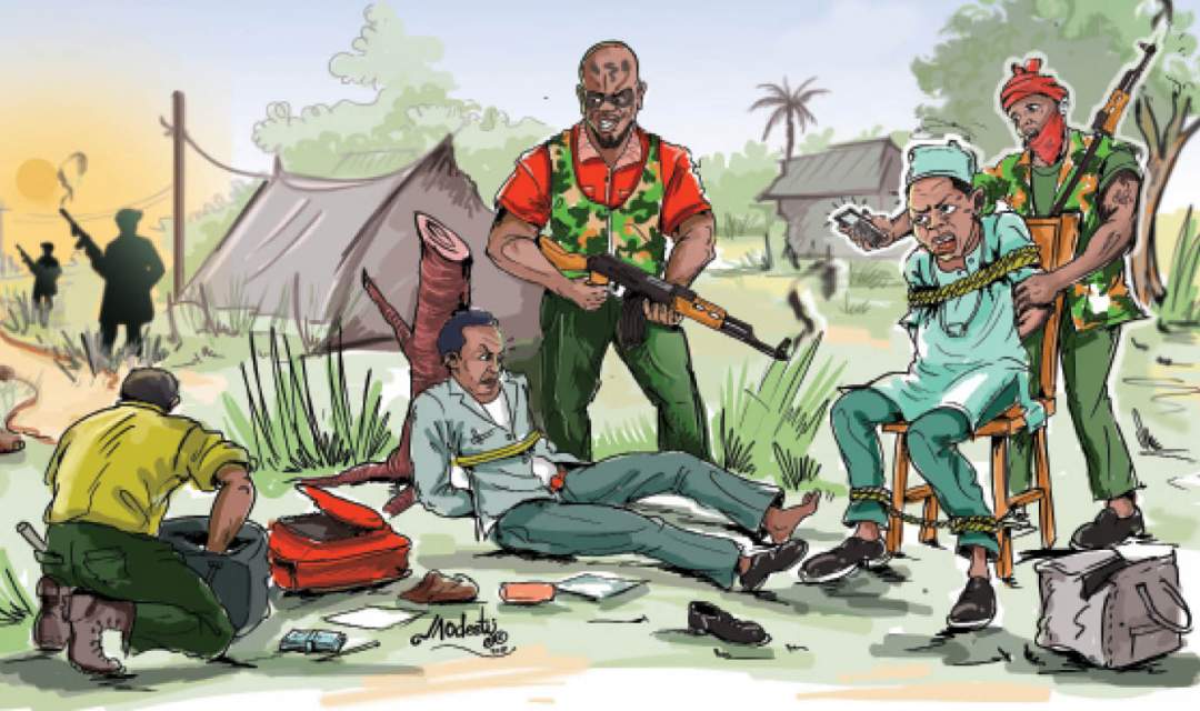 BREAKING NEWS! Unknown Gunmen Kidnap Doctors In Benue State