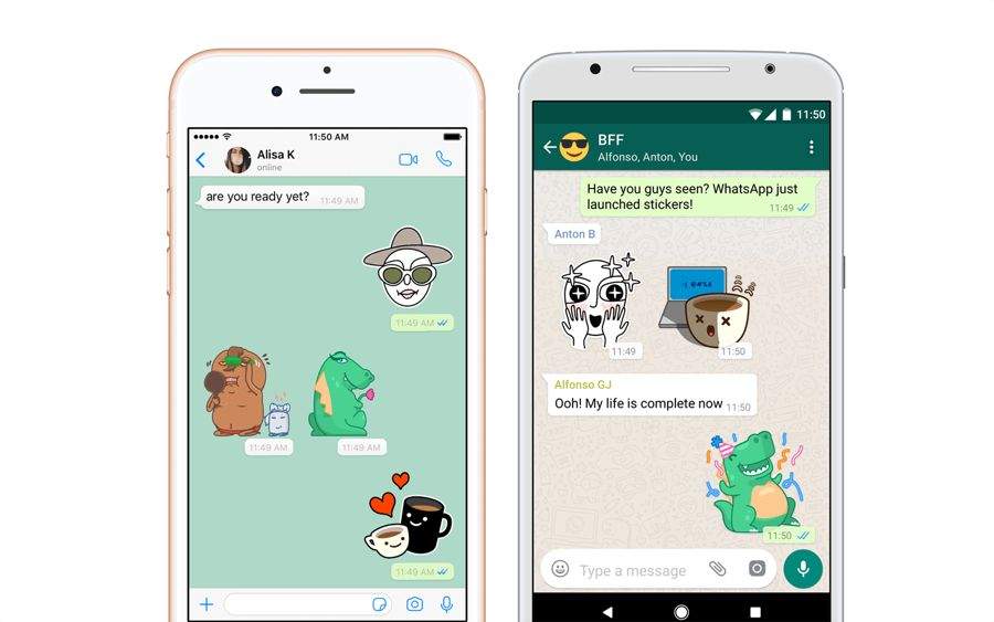 WhatsApp Update Finally Adds Support For Stickers