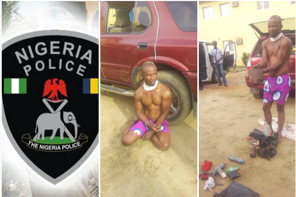 Police Arrest Man With Fresh Human Head And Vag!na Inside His Jeep (Photo)