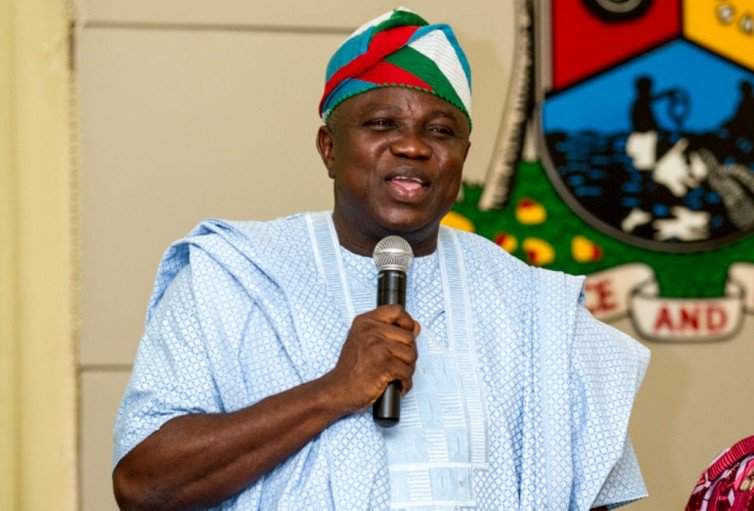 What Ambode said after receiving UEFA Champions league trophy