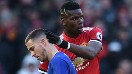 Pogba included in PFA Team of the Year, Hazard out (See Full List)