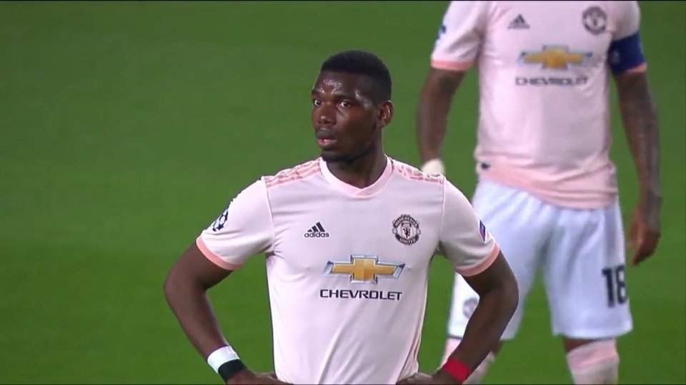 Champions League: Pogba's expression caught on camera after Messi's goal in Man United's 3-0 loss to Barcelona (Photo)