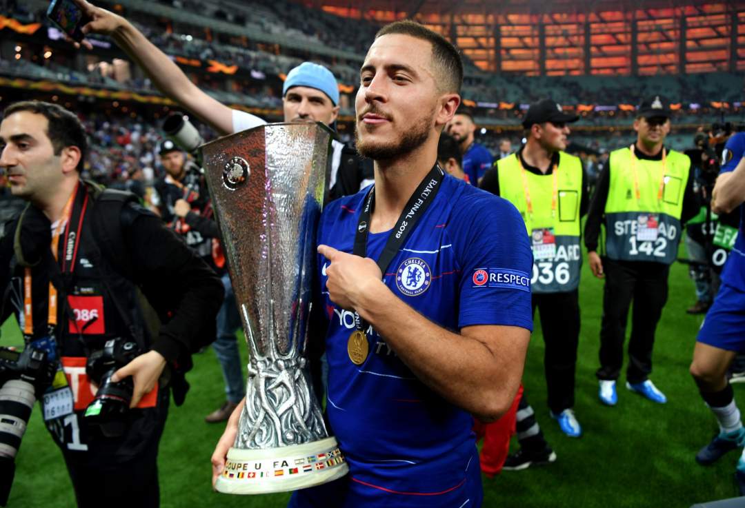 Hazard With Europa Trophy May2019
