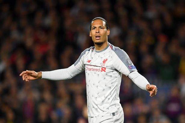 Champions League: What Van Dijk said about Messi after 3-0 defeat to Barcelona