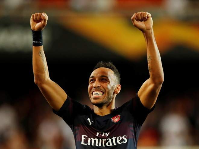 Aubameyang speaks on sharing Golden Boot with Salah, Mane