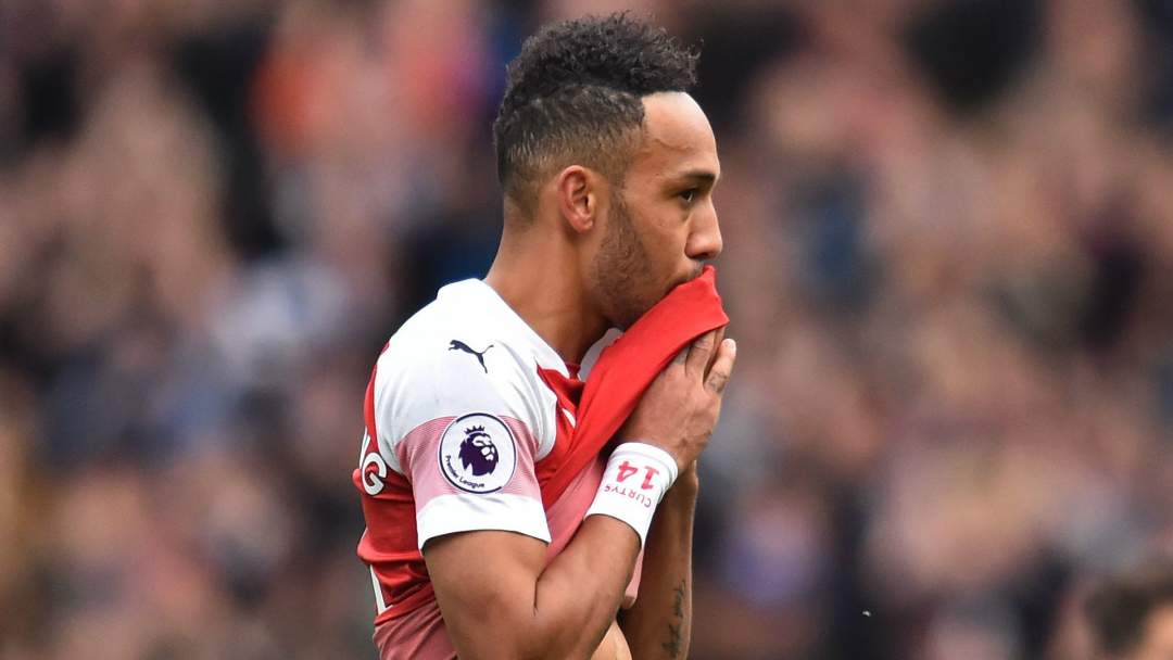 EPL: Premier League reveals why Aubameyang was sent off against Crystal Palace