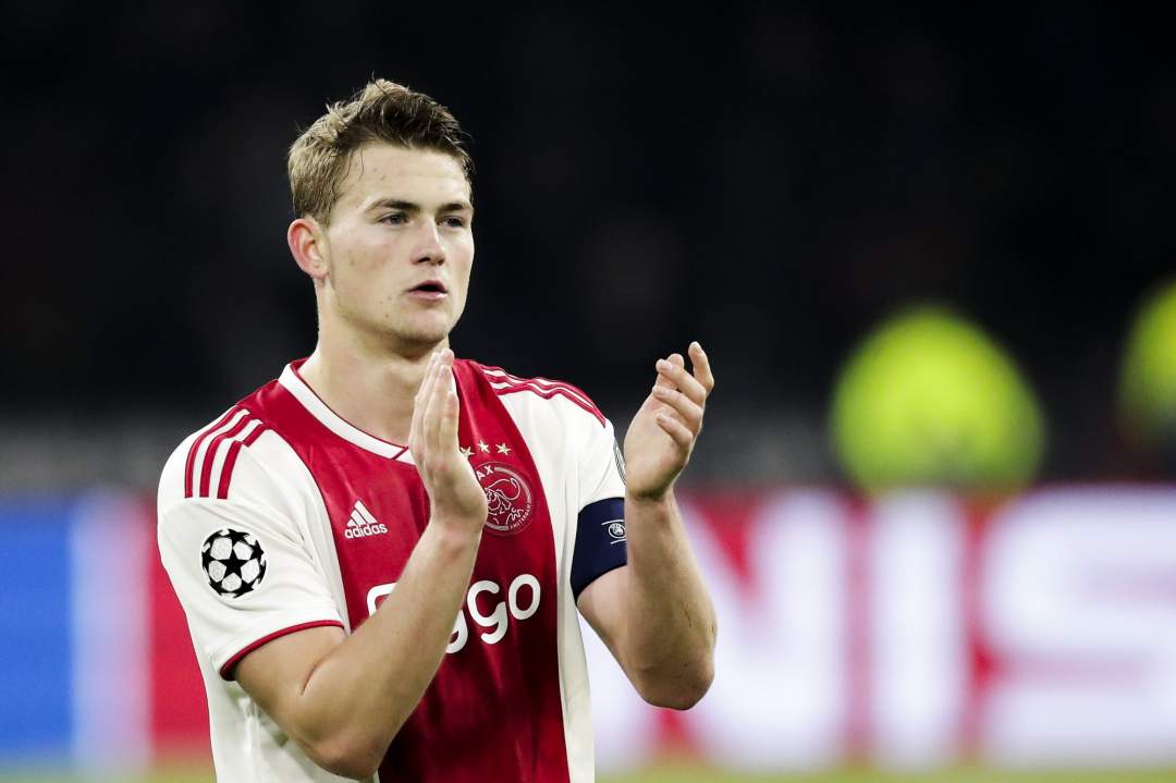 Transfer: De Ligt's £70million transfer to be announced Monday