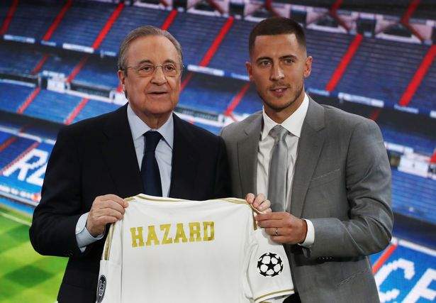 What Hazard told Real Madrid fans during his official unveiling