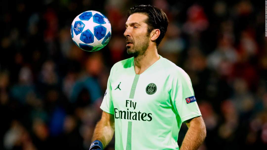 Transfer: Buffon speaks on playing with Ronaldo, Neymar, Mbappe