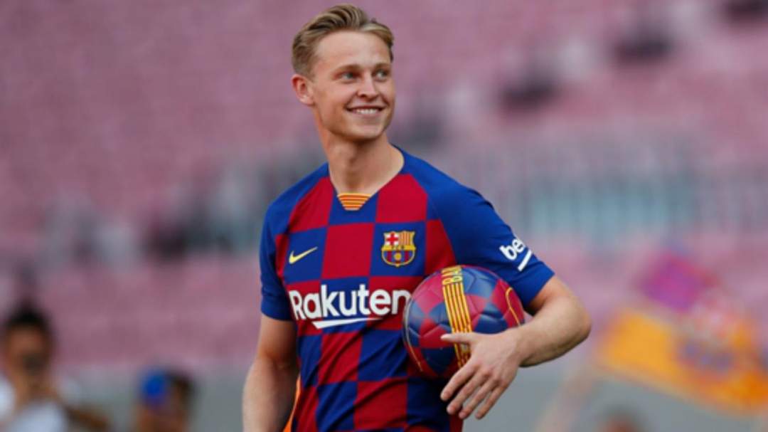 Transfer: I wanted to play for Arsenal - Barcelona's new midfielder, De Jong