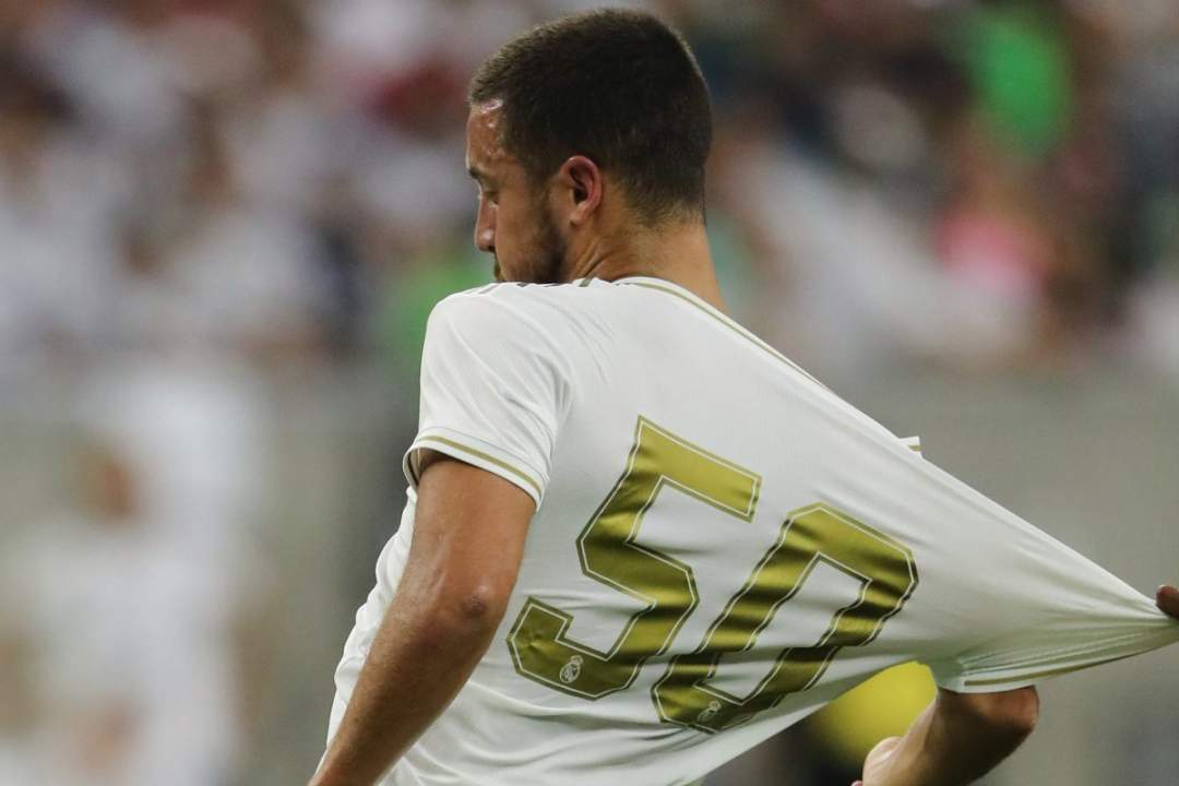 Why Hazard wore No.50 in Real Madrid's defeat to Bayern Munich