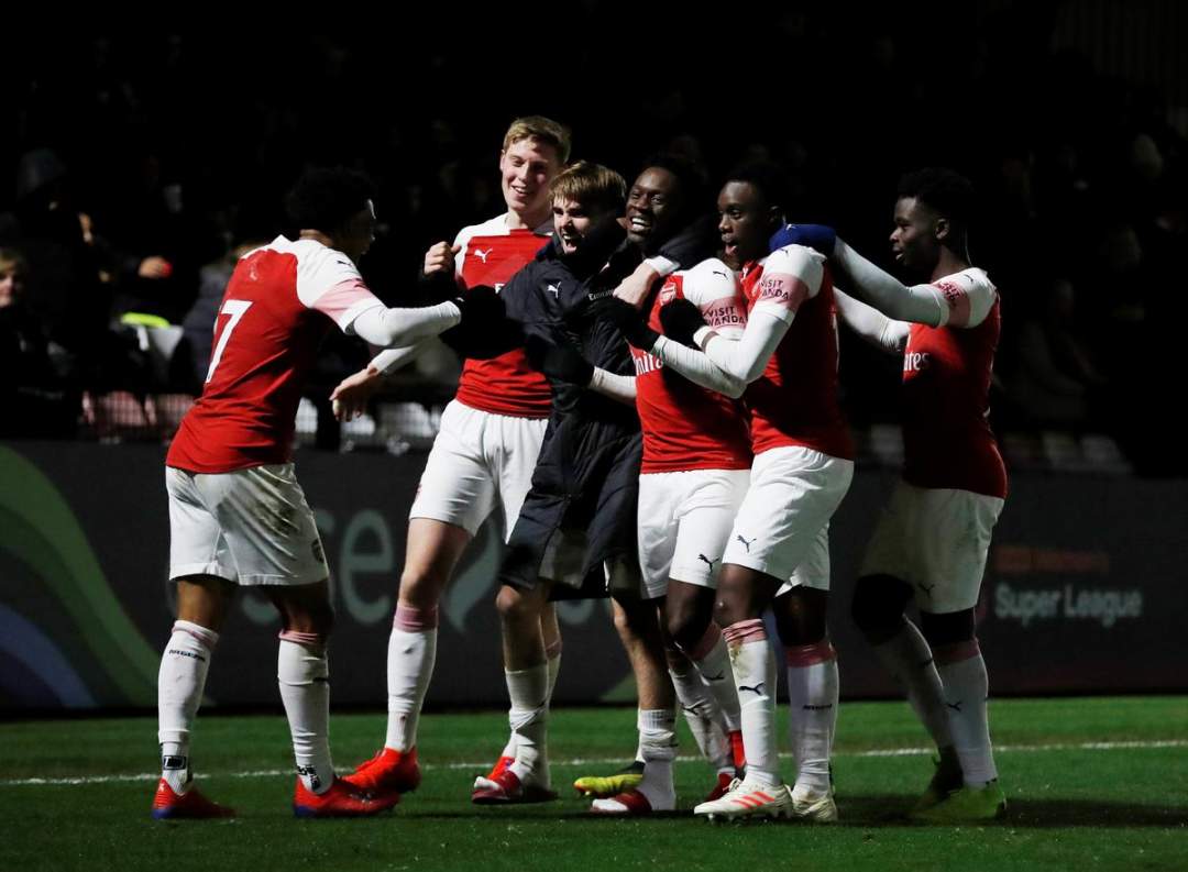 Nigerian striker nets hat-trick in Arsenal's 3-1 win