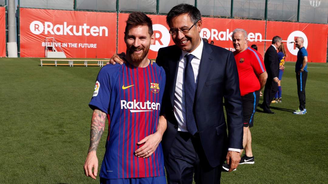 Barcelona President speaks on Messi's exit