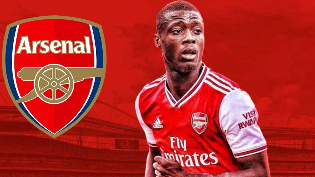 Transfer: Pepe reveals those who convinced him to snub Napoli, Liverpool for Arsenal