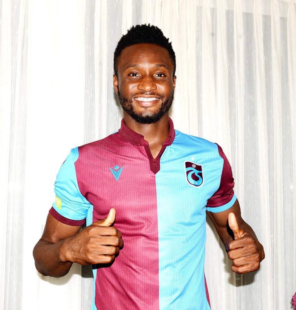 Transfer: Obi Mikel's shirt number at new club revealed