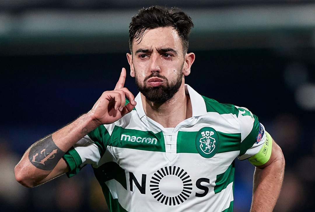 Transfer: Tottenham chiefs fly to Portugal to hijack Man United's move for Bruno Fernandes