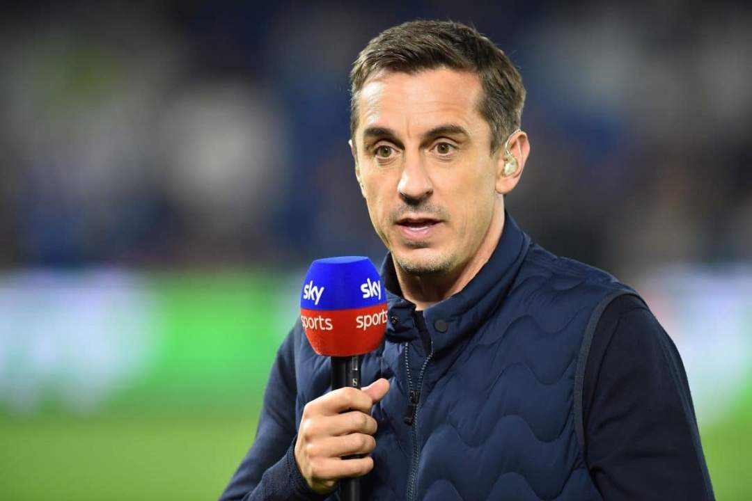 EPL: Gary Neville mocks Man United players after 3-3 draw with Sheffield